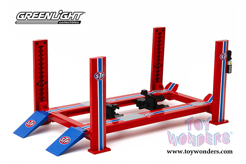 Greenlight - Adjustable Four-Post Lift - STP (1/18 scale) 13555