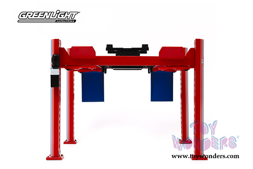 Greenlight - Adjustable Four-Post Lift - STP (1/18 scale) 13555