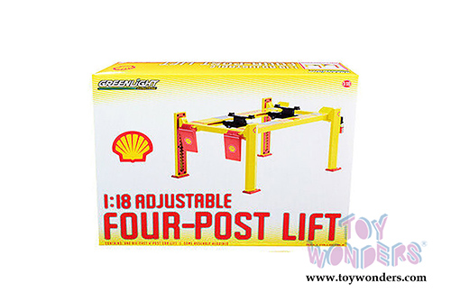 13583 Greenlight  Adjustable Four-Post Lift diecast model car accessories