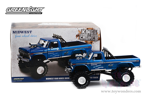 13605 Greenlight Kings of Crunch 1974 Ford F-250 Monster Truck diecast model car