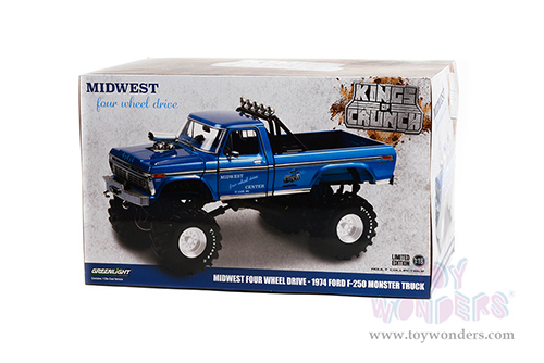 13605 Greenlight Kings of Crunch 1974 Ford F-250 Monster Truck diecast model car