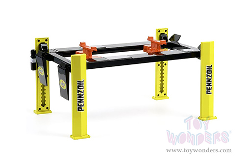 Greenlight - Adjustable Four-Post Lift - Pennzoil (1/18 scale) 13619