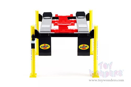 Greenlight - Adjustable Four-Post Lift - Pennzoil (1/18 scale) 13619