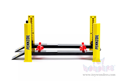 Greenlight - Adjustable Four-Post Lift - Pennzoil (1/18 scale) 13619