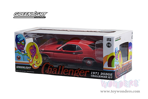 13631 Greenlight 1971 Dodge Challenger R/T Hardtop diecast model car window box package