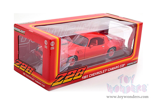 Greenlight - Chevrolet&reg; Camaro Z/28&reg; Hardtop (1981, 1/18 scale diecast model car, Red) 13634