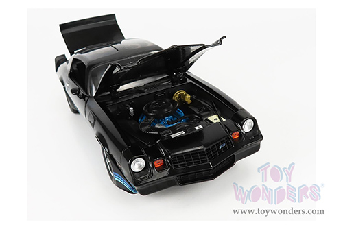 Greenlight - Chevrolet&reg; Camaro Z/28&reg; T-top (1981, 1/18 scale diecast model car, Black) 13635