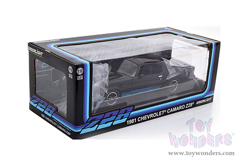 Greenlight - Chevrolet&reg; Camaro Z/28&reg; T-top (1981, 1/18 scale diecast model car, Black) 13635