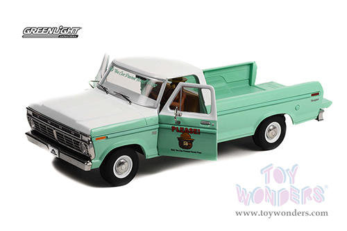 13636 Greenlight 1975 Ford F-100 Pickup Truck diecast model car