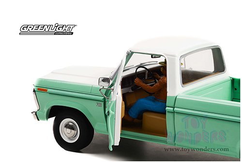13636 Greenlight 1975 Ford F-100 Pickup Truck diecast model car