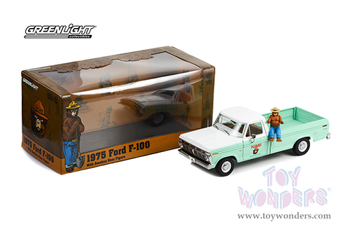 13636 Greenlight 1975 Ford F-100 Pickup Truck diecast model car