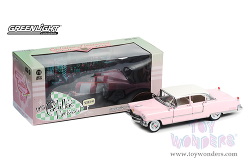 13648 Greenlight 1955 Cadillac Fleetwood diecast model car
