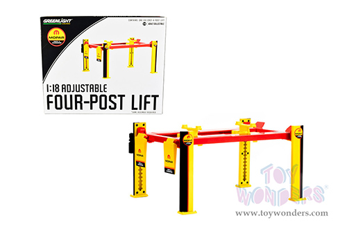 Greenlight - Adjustable Four-Post Lift - MOPAR Parts & Accessories (1/18 scale) 13649