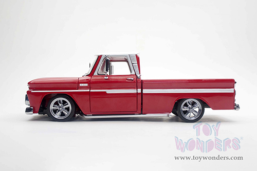 Sun Star - Chevrolet® C-10 Styleside Pickup Lowrider (1965, 1/18 scale diecast model car, Red) 1365
