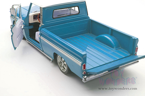 Sun Star - Chevrolet&reg; C-10 Styleside Pickup Lowrider (1965, 1/18 scale diecast model car, Blue) 1366