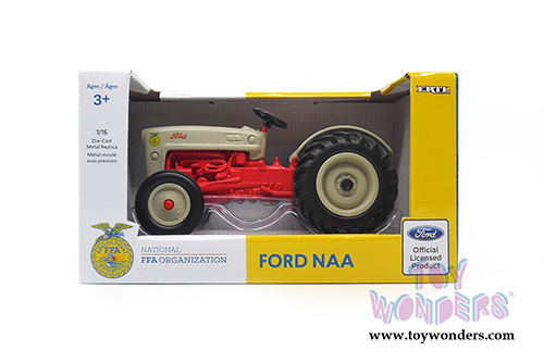 Tomy ERTL - Ford NAA Tractor with FFA Logo (1/16 scale diecast model car, Red) 13916