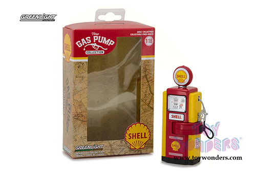 Greenlight - Vintage Gas Pumps Series 1 (1/18 scale diecast model, Asstd.) 14010