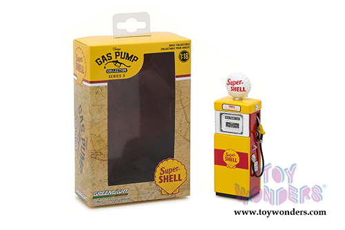 Greenlight - Vintage Gas Pumps Series 3 (1/18 scale diecast model, Asstd.) 14030/12