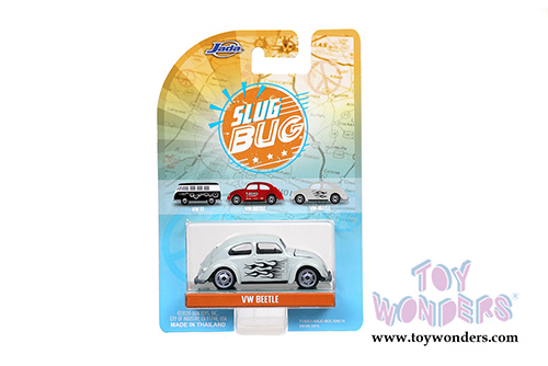 Jada Toys - Punch Buggy Slug Bug Volkswagen Beetles and Volkswagen Bus Assortment Wave 1 (1/64 scale diecast model car, Asstd.) 14051W1