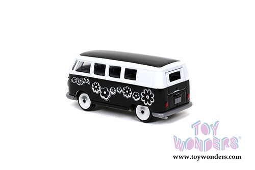 Jada Toys - Punch Buggy Slug Bug Volkswagen Beetles and Volkswagen Bus Assortment Wave 1 (1/64 scale diecast model car, Asstd.) 14051W1