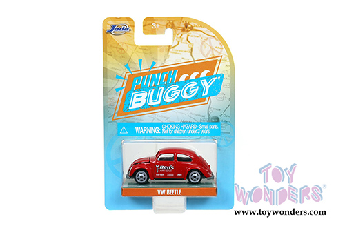 Jada Toys - Punch Buggy Slug Bug Volkswagen Beetles and Volkswagen Bus Assortment Wave 1 (1/64 scale diecast model car, Asstd.) 14051W1