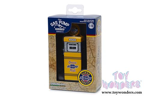 Greenlight - Vintage Gas Pumps Series 6 (1/18 scale diecast model, Asstd.) 14060/24