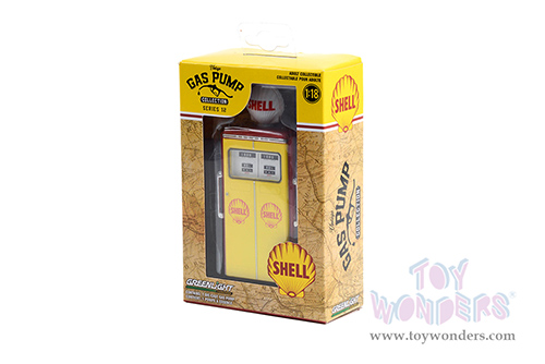 14120C/24 Greenlight 1954 Tokheim 350 Twin Gas Pump diecast model car accessory