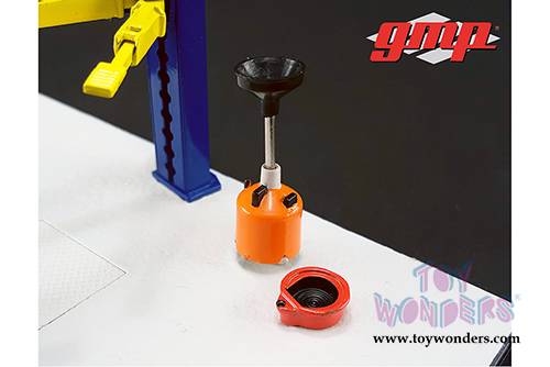 GMP - Two Post Lift (1:43 Scale, Blue/Yellow) 14301