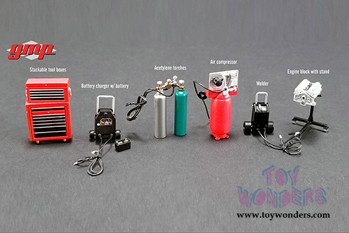 GMP - Shop Tool Set #1 (6 pc. set, 1:43 Scale) 14307