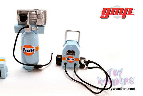 GMP - Gulf Oil Shop Tool Set #1 (6 pc. set, 1:43 Scale) 14313