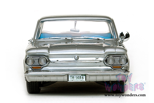 Sun Star - Chevrolet Corvair Coupe Hard Top (1963, 1/18 scale diecast model car, Satin Silver) 1486