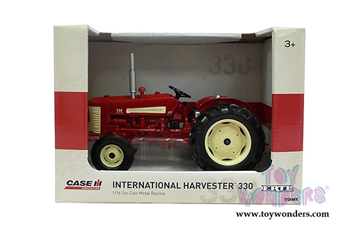 Tomy ERTL Case IH - International Harvester 330 Tractor (1/16 scale die cast model car, Red) 14971