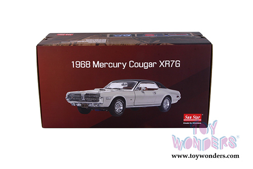 Sun Star - Mercury Cougar XR7G Hardtop (1968, 1/18 scale diecast model car, Fawn Beige) 1572