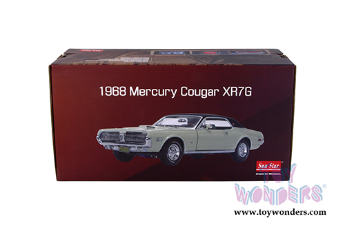 Sun Star - Mercury Cougar XR7G Hardtop (1968, 1/18 scale diecast model car, Seafoam Green) 1573