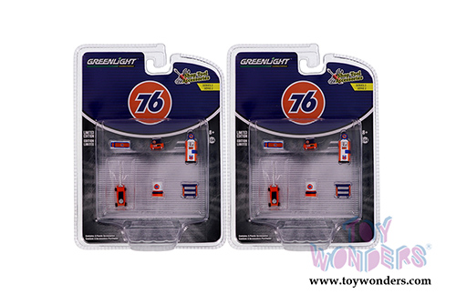 Greenlight - Union 76&reg; - Shop Tool Accessories Series 2 (6 pc. set, 1:64 Scale) 16040C/48