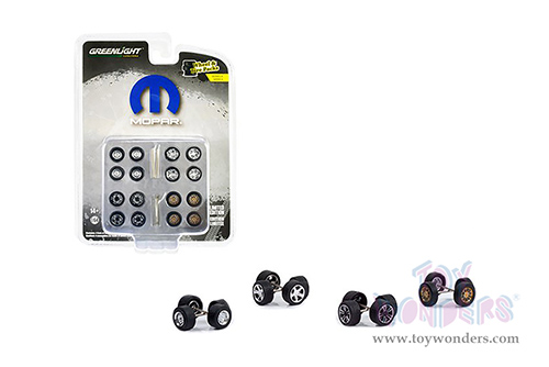 16110C/48 Greenlight Auto Body Shop Wheel & Tire Packs Series 6 Mopar model diecast car accessories