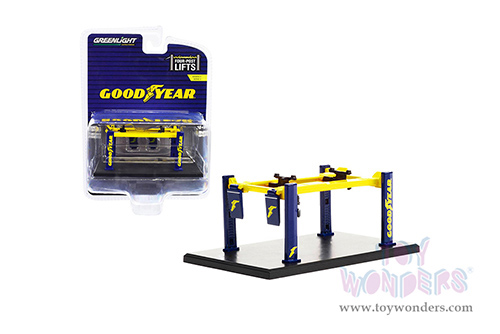 16130A/48 Greenlight Auto Body Shop Four-Post Lifts Series 3 model diecast car accessories
