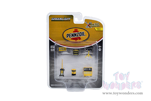 16140A/48 Greenlight Shop Tool Accessories Series 5 Pennzoil model diecast car accessories