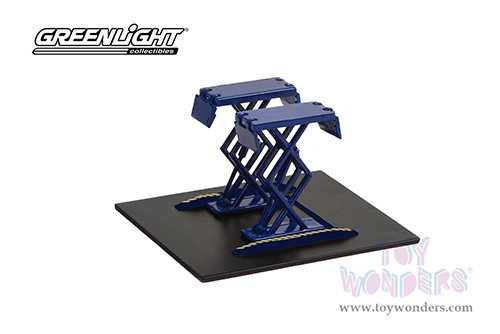 16160/48 Greenlight Auto Body Shop Automotive Double Scissor Lifts Series 1 diecast model car accessories