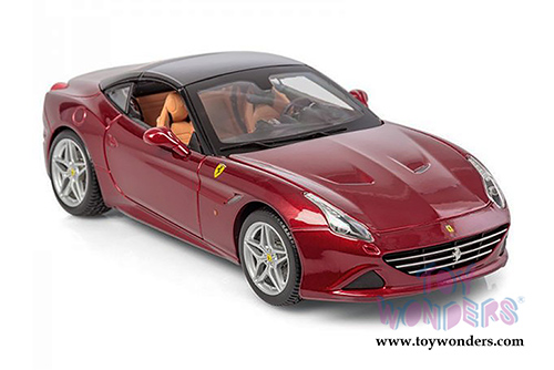BBurago Signature Series - Ferrari California Closed Top (1/18 scale diecast model car, Red) 16902R