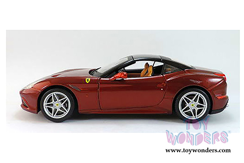 BBurago Signature Series - Ferrari California Closed Top (1/18 scale diecast model car, Red) 16902R