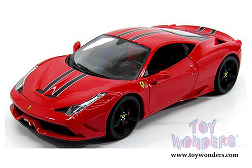 BBurago Signature Series - Ferrari 458 Speciale Hardtop (1/18 scale diecast model car, Red) 16903R
