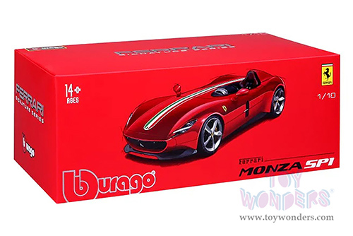 BBurago Signature - Ferrari Monza SP1 (1/18 scale diecast model car, Red) 16909R