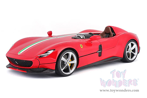 BBurago Signature - Ferrari Monza SP1 (1/18 scale diecast model car, Red) 16909R