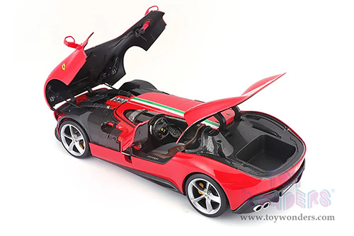 BBurago Signature - Ferrari Monza SP1 (1/18 scale diecast model car, Red) 16909R