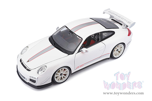 BBurago - Porsche 911 GT3 RS 4.0 Hard Top (1/18 scale diecast model car, White) 18-11036W