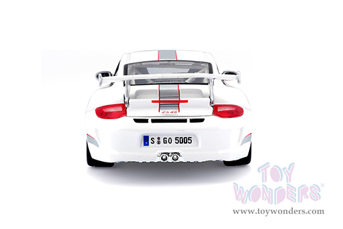 BBurago - Porsche 911 GT3 RS 4.0 Hard Top (1/18 scale diecast model car, White) 18-11036W