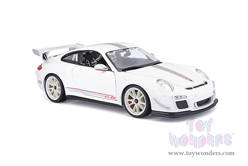 BBurago - Porsche 911 GT3 RS 4.0 Hard Top (1/18 scale diecast model car, White) 18-11036W