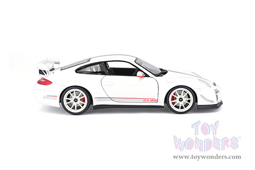 BBurago - Porsche 911 GT3 RS 4.0 Hard Top (1/18 scale diecast model car, White) 18-11036W