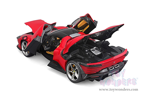 BBurago Signature Series - Ferrari Daytona SP3 (2022, 1/18 scale diecast model car, Red) 18-16912R